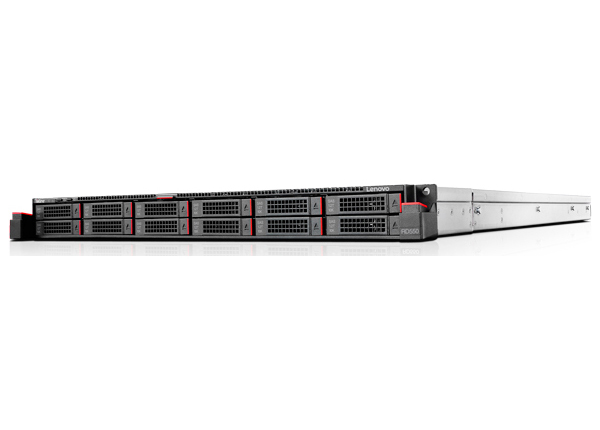 联想Lenovo ThinkServer RD550 机架式服务器（2颗英特尔®至强®E5-2620 v4处理器/32G UDIMM内存/5块1TB 7.2K RPM SATA 3.5英寸硬盘） 产品图