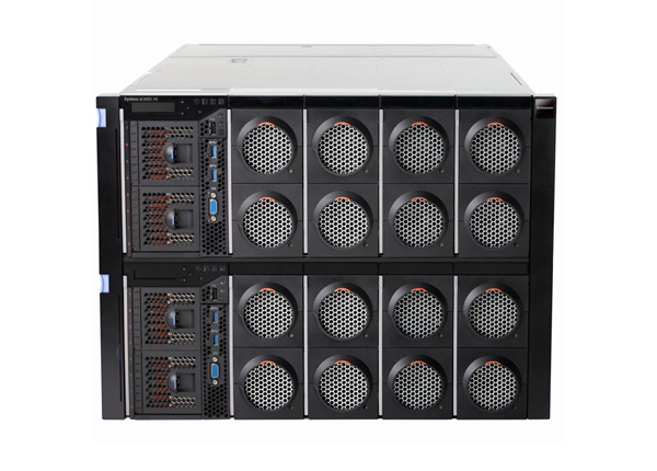IBM System X3950 X6 HANA 机架式服务器（8颗英特尔®至强®E7-8880 v3处理器/64*32G RDIMM内存/2*(8*SAS 2.5英寸)热插拔硬盘模组硬盘） 产品图