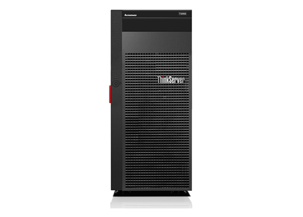 联想Lenovo ThinkServer TS550 塔式服务器（1颗英特尔®至强®E3-1225 v5处理器/8G UDIMM内存/1块1TB 7.2K RPM SATA 3.5英寸硬盘） 产品图