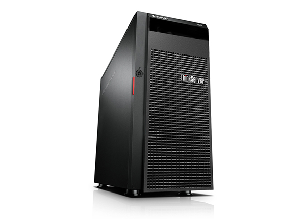 联想Lenovo ThinkServer TS550 塔式服务器（1颗英特尔®至强®E3-1225 v5处理器/8G UDIMM内存/1块1TB 7.2K RPM SATA 3.5英寸硬盘） 产品图