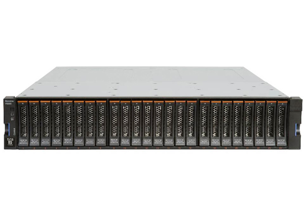 IBM Storwize V5000 SAN存储（六块600G 15K 3.5 SAS硬盘/十二个3.5/2.5盘位/最大储存48TB） 产品图