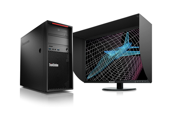 联想Lenovo ThinkStation P300 塔式工作站（英特尔®酷睿™i7-6500 3.2GHz处理器/4GB内存/1TB机械硬盘/Nvidia Quadro K620 2GB显卡） 产品图