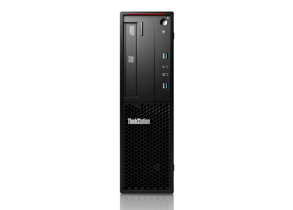 联想Lenovo ThinkStation P320 塔式工作站（英特尔®至强®E3-1240 v6处理器/8GB内存/1TB机械硬盘/Nvidia Quadro P600 2GB显卡） 产品图