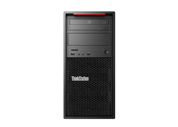 联想Lenovo ThinkStation P410 塔式工作站（英特尔®至强®E5-2620 v4处理器/16GB内存/1TB机械硬盘/Nvidia Quadro P2000 5GB显卡） 产品图