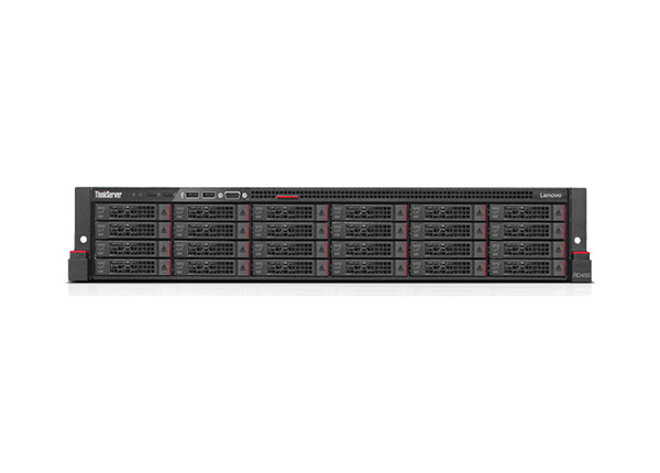 联想Lenovo ThinkServer RD450机架式服务器（2颗英特尔®至强®E5-2620 v4处理器/32G UDIMM内存/5块1TB 7.2K RPM SATA 3.5英寸硬盘） 产品图