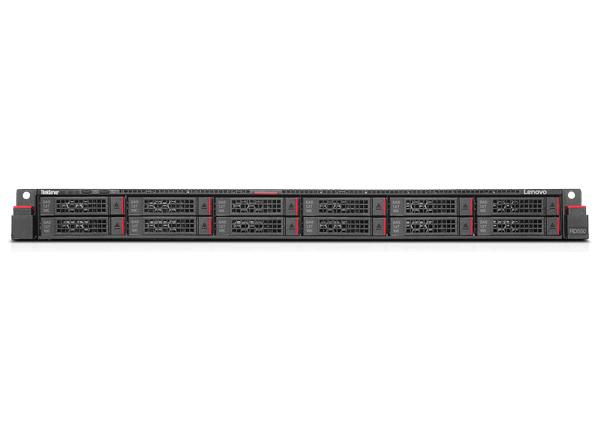 联想Lenovo ThinkServer RD550 机架式服务器（英特尔®至强®E5-2603 v4处理器/16G UDIMM内存/3块1TB 7.2K RPM SATA 3.5英寸硬盘） 产品图