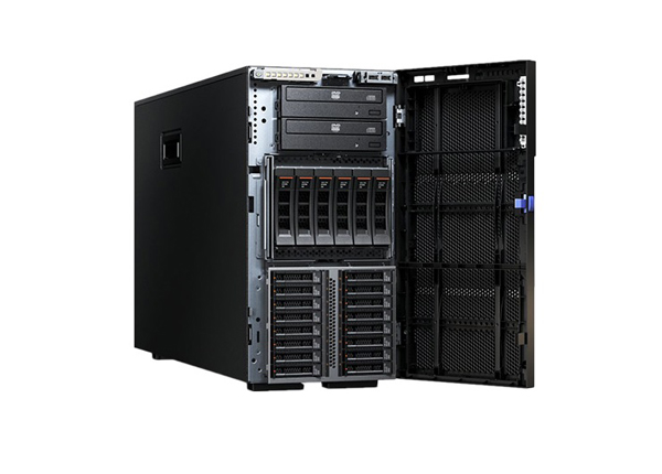 IBM System X3500 M5 塔式服务器（英特尔®至强®E5-2609 v3处理器/8G RDIMM内存/1块1TB 7.2K RPM SAS 3.5英寸硬盘） 产品图