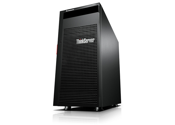 联想Lenovo ThinkServer TS550 塔式服务器（1颗英特尔®至强®E3-1225 v5处理器/32G UDIMM内存/3块1TB 7.2K RPM SATA 3.5英寸硬盘） 产品图