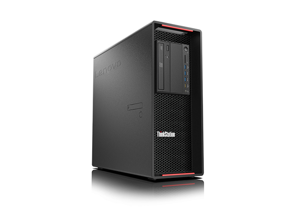 联想Lenovo ThinkStation P710 塔式工作站（2颗英特尔®至强®E5-2620 v4处理器/16GB内存/2TB机械硬盘/Nvidia Quadro M2000 4GB显卡） 产品图