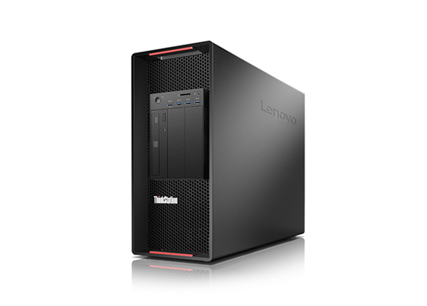 联想Lenovo ThinkStation P910 塔式工作站（2颗英特尔®至强®E5-2640 v4处理器/64GB内存/512G固态+2TB机械硬盘/Nvidia Quadro M4000 8GB显卡） 产品图