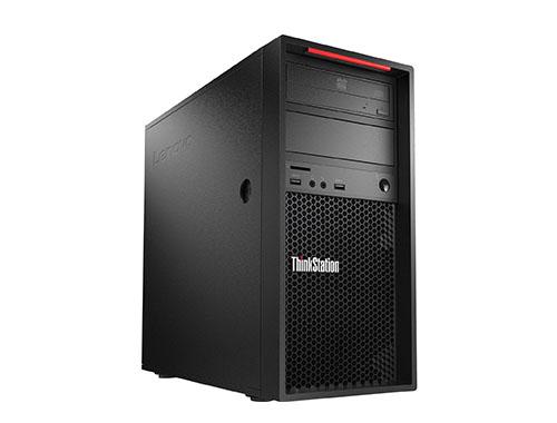 联想ThinkStation P520C 塔式工作站（intel至强W-2102 4核2.9G/8G内存/1T硬盘/DVD/500W电源/3年质保）  产品图