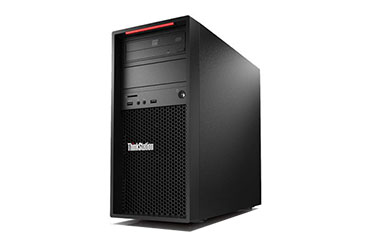 联想ThinkStation P520C 塔式工作站（intel至强W-2102 4核2.9G/8G内存/1T硬盘/DVD/500W电源/3年质保）  产品图