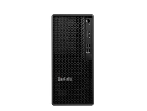 联想Lenovo ThinkStation K 塔式工作站（Windows 10 家庭版/i5-10500/8G/256G M.2 SSD+1TB/GTX 1660S/500W） 产品图