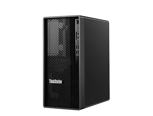 联想Lenovo ThinkStation K 塔式工作站（Windows 10 家庭版/i7-10700/16G/256G M.2 SSD+1TB/GTX 1660S/500W） 产品图