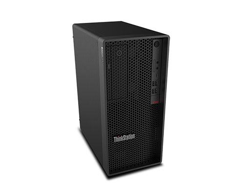 联想Lenovo ThinkStation 340 塔式工作站（windows10 Pro/i7-10700/2*8G/256G M.2 SSD+1T/P2200） 产品图