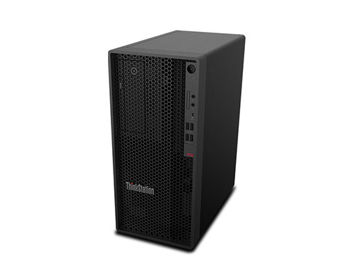 联想Lenovo ThinkStation 340 塔式工作站（windows10 Pro/i7-10700/2*8G/256G M.2 SSD+1T/P2200） 产品图