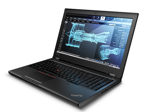 联想ThinkPad P52图形工作站（英特尔® 酷睿™ 处理器 i7-8750H (6核, 9MB 缓存, 2.20GHz, 4.1GHz Turbo, 35W)） 产品图