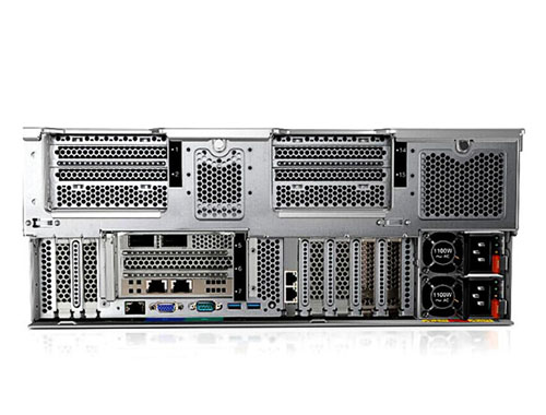 联想ThinkSystem SR868 4U机架式服务器（2颗Intel至强金牌5218 16核 2.3GHz/128G内存/4块1.8T SAS/RAID5/四口千兆/双电） 产品图