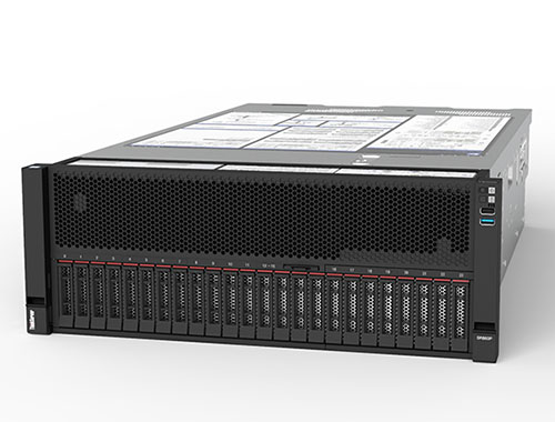 联想Lenovo ThinkServer SR860P 4U机架式服务器（2颗intel至强金牌5217 8核/3.0GHz/64G内存/2块600G SAS硬盘/RAID730-8i 1G/双口万兆/1100W电源）  产品图