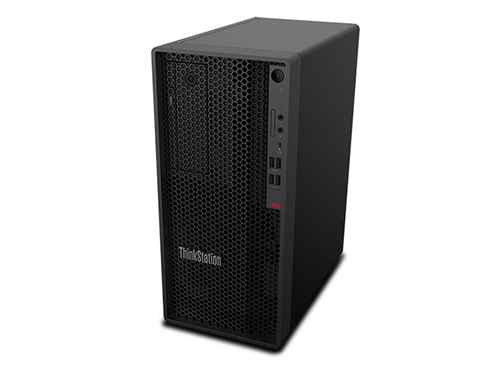 联想ThinkStation P360工作站代理（i5-12500 6核/8G内存/1T硬盘/300W）设计渲染建模台式主机  产品图