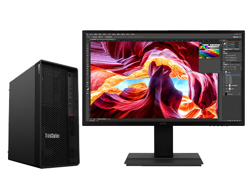 联想ThinkStation P2 图像处理工作站 产品图