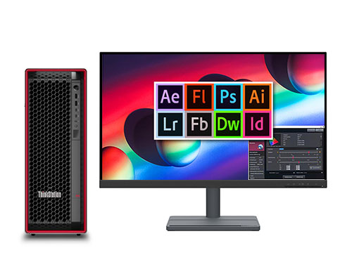 联想ThinkStation P5 图像处理工作站 产品图
