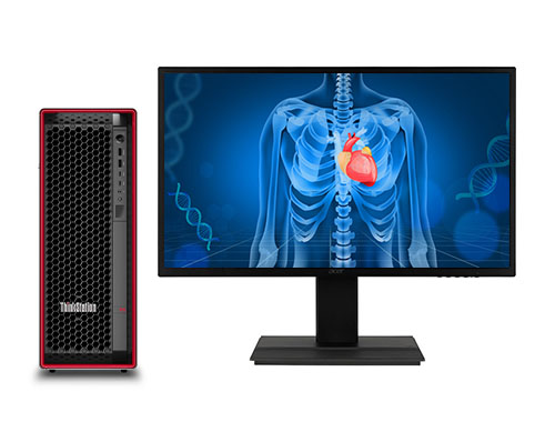 联想ThinkStation P5 医用阅片电脑工作站 产品图
