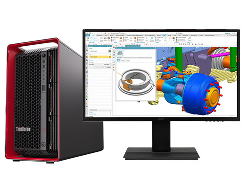 联想 ThinkStation PX 建模渲染工作站 产品图