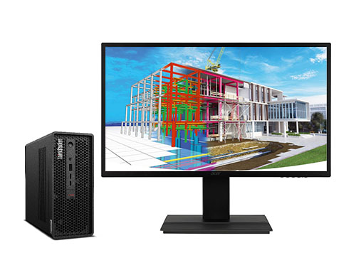 三维制图渲染电脑 联想P360 Ultra 小型工作站 产品图
