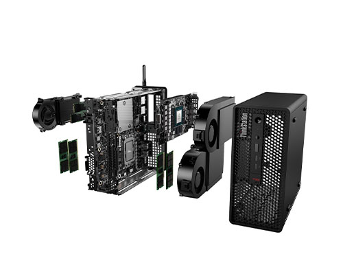 联想ThinkStation P360 Ultra 小型工作站 产品图