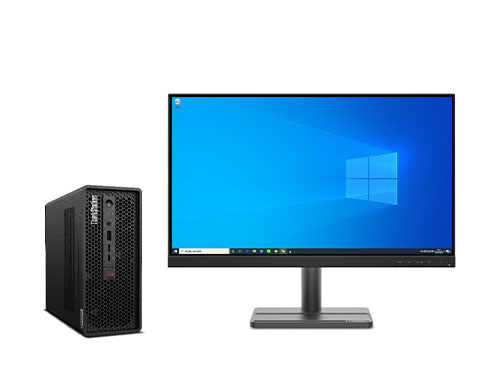 联想P360 Ultra 小机箱办公电脑工作站 产品图