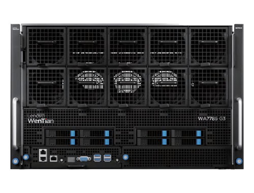 联想（Lenovo）问天WA7785a G3 人工智能AI服务器 产品图